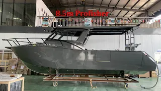 Follow Nemo to get know the Aluminum Fishing Boat 8.5m Profisher