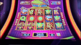 4 Drum Bonus on Dancing Drums Prosperity & $5.88 spins #ad #yaamava #slotmachine #casino