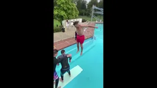 Diving Board Fail!