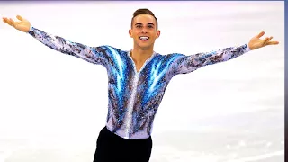 Adam Rippon's Crystal Covered Costumes Give Rihanna's Naked Dress A Run for Its Money