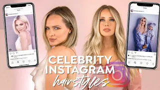 Trying Celebrity's Instagram Hairstyles For a Week - Kayley Melissa