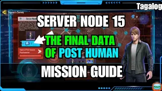 CODM SERVER NODE 15: FINAL DATA OF POST HUMAN  MISSION GUIDE | CODM TAGUSA | PhMarVz TV