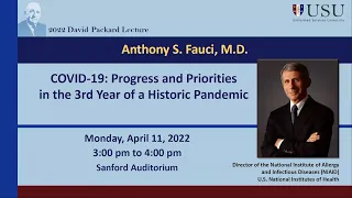 Dr Fauci discusses entering three years of the COVID-19 pandemic, its future & Impact on health care