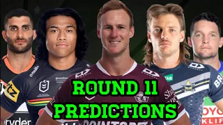 NRL Round 11 Predictions 2023