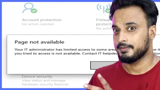 2023 FIX "Page Not Available" Your IT Administrator has Limited Access to Some Areas of this Ap