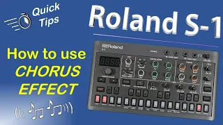 Roland S-1 Tutorial: Chorus Effects