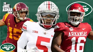 Which WR will the New York Jets Draft in the 1st round?! | New York Jets Mock Draft