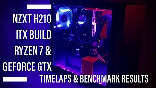 GTX 1660 Super Build in NZXT H210 Case - ITX Build (Red/Black)