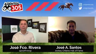 Por qué pierde FUNNY CIDE la triple corona 2003? La opinión de su jockey JOSÉ SANTOS en Agentes 305