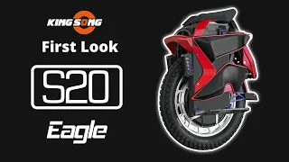 First Look at King Song S20 Eagle // Flagship Electric Unicycle