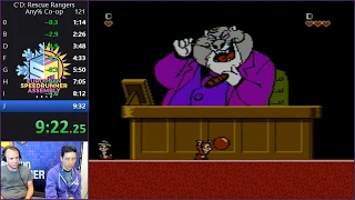 [FORMER WR] Chip 'N Dale: Rescue Rangers any% co-op speedrun by EndySWE and Sinister1 in 9:26.8