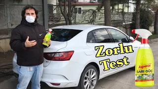 Asperox Sarı Gücü Megane 4 aracımın üzerinde denedim (Jant, Lastik, Plastik parça testi)