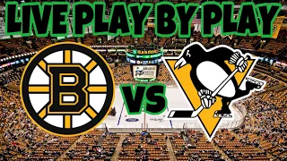 Boston Bruins vs Pittsburgh Penguins Live Play By Play And Reactions #bruins #penguins #nhl #live