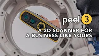 peel 3: new generation of peel 3d affordable professional-grade 3D scanners