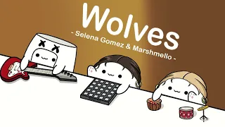 Selena Gomez, Marshmello - Wolves (cover by Bongo Cat) 🎧