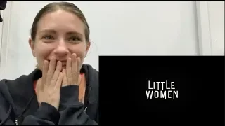 LITTLE WOMEN - Official Trailer REACTION!!