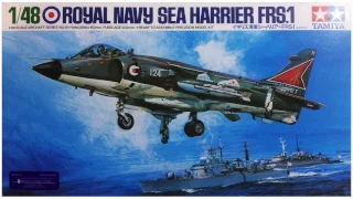 Tamiya's Royal Navy Sea Harrier FRS.1 📦 Unboxing