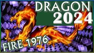 ✪ Dragon Horoscope 2024 |➤| Fire Dragon 1976 | January 31, 1976 to February 17, 1977