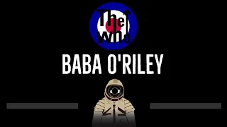 The Who • Baba O'Riley (CC) 🎤 [Karaoke] [Instrumental Lyrics]