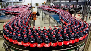 Paano Ginagawa ang COCA COLA sa Factory | Proseso ng Paggawa ng Coca Cola, Pepsi at Softdrinks