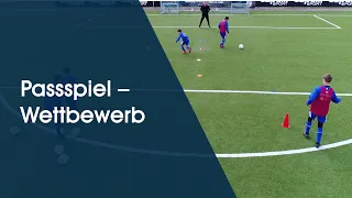 Passspiel-Wettbewerb - Fußballtraining am Deutschen Fußball Internat