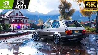 VOLKSWAGEN GOLF GTI 1983 (PC) RTX 4090 Ray Tracing ULTRA Realistic Graphics [4K] Forza Horizon 5