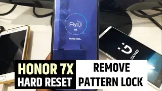 Honor 7X BND-AL10 Hard Reset || Remove Pattern Lock