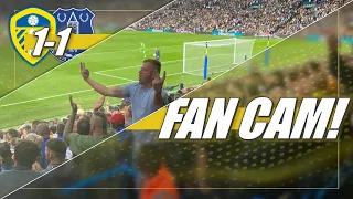 FAN CAM ‼️ SCENES at Elland Road in LIVELY draw | Leeds 1-1 Everton