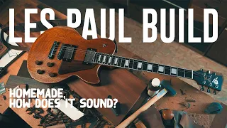 I HAD to build a Les Paul style guitar after the Electric Shelf 335 ! (Guitar Making ASMR)