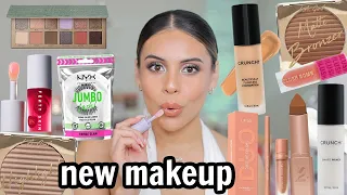 Testing NEW Makeup! Full Face Of First Impressions & What's actually worth your money 😏
