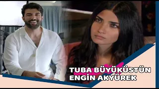 Love became official with the words of Engin Akyurek: One step forward with Tuba Büyüküstün.