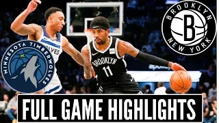 Brooklyn Nets vs Minnesota Timberwolves | Full Game Highlights | October 23, 2019