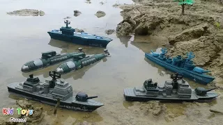 Naval Forces Battle fleet Command base Aircraft carrier Destroyer Submarine Frigate Toys for kids