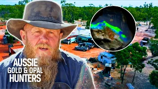 The Bushmen Spend $8K On A Claim Which Treasures Rough Black Seam Opal | Outback Opal Hunters