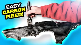 DIY Carbon Fiber Skinning: Make Custom Motorcycle Parts for less!