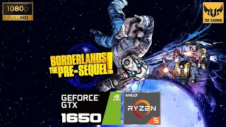 Borderlands: The Pre-Sequel Gameplay, GTX 1650, Ryzen 5 3550H, High Settings, 1080p