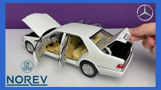 1:18 Mercedes-Benz W140 S320 (50 Cent - Get Rich Or Die Tryin’) - Norev [Unboxing]