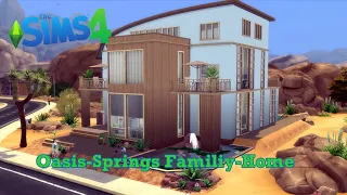 Sims 4 - Speed-Building - Oasis-Springs Family-Home