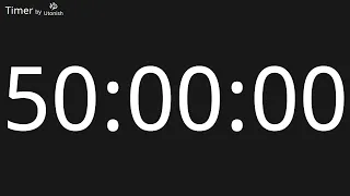 50 Hour Countdown Timer