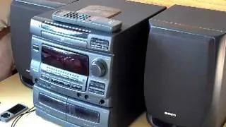 Aiwa NSX-V10 Compact Stereo System Review/Look