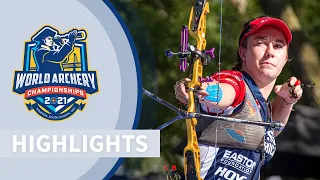 Recurve highlights | Yankton 2021 Hyundai World Archery Championships