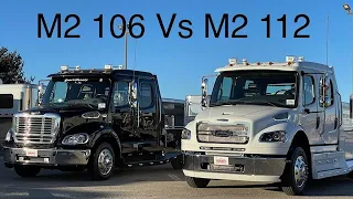 2022 Freightliner Summit Hauler M2 106 Vs a M2 112 Hauler