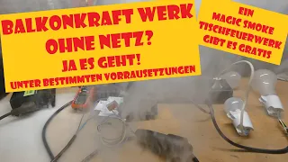 Balkonkraftwerk ohne Netz - funktioniert! Balkon PV trotz Blackout / Stromausfall