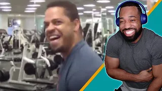 TRY NOT TO LAUGH - Hodgetwins Making Fun of Other Gym Goers