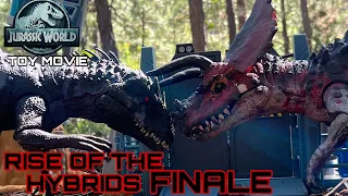 Rise Of The Hybrids FINALE!, Jurassic World Toy Movie #toymovie #indominusrex #jurassicworld