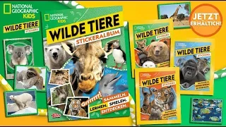 National Geographic Kids: Wilde Tiere Sticker