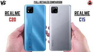 REALME C20 VS REALME C15 _ Full Detailed Comparison _Which is best?