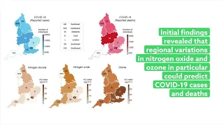 Air pollution and COVID 19 in England