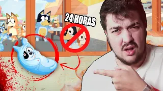 DEJO SOLO AL NUEVO HERMANO DE BLUEY DURANTE 24 HORAS 😨