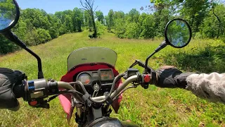 Dual Sport Ride on Remote Trails